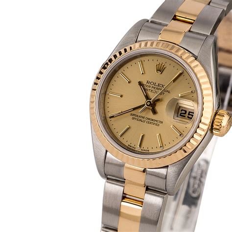 ladies two tone oyster perpetual datejust rolex|rolex datejust two tone price.